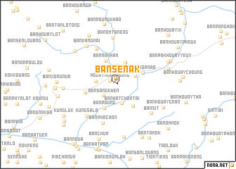 map of Ban Sèn-Ak