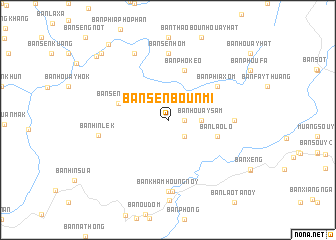 map of Ban Sènbounmi