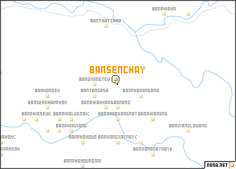 map of Ban Sènchay