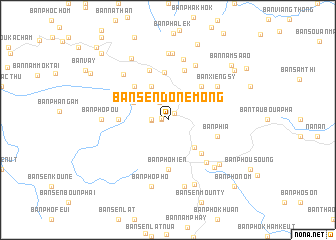 map of Ban Sèn Done Mông