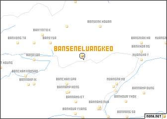 map of Ban Sene Luang Keo