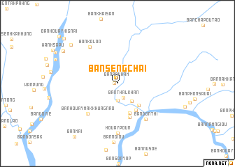 map of Ban Sèngchai