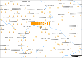 map of Ban Sêngkét