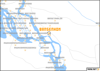 map of Ban Sèn-Hom