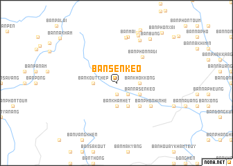 map of Ban Sen Keo