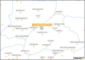 map of Ban Sen Kham