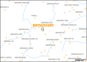 map of Ban Sènkhan