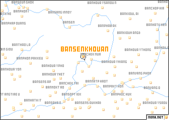 map of Ban Sènkhouan