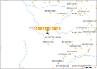 map of Ban Sèn Koune
