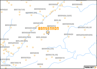 map of Ban Sènmon