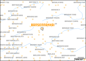 map of Ban Sèn Nam Hai