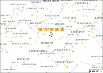 map of Ban Sènnamhai