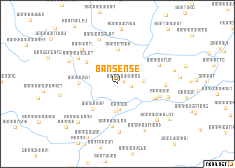 map of Ban Sènsè