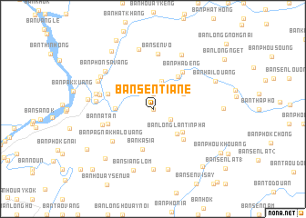 map of Ban Sèn Tiane