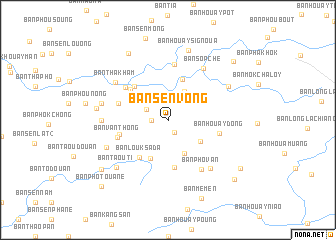 map of Ban Sèn Vong