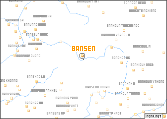 map of Ban Sèn