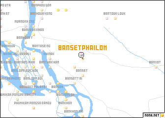 map of Ban Sétphailom