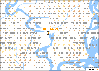 map of Bānsgāri