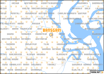 map of Bānsgāri