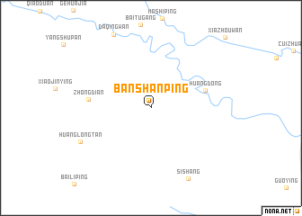 map of Banshanping