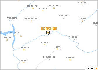 map of Banshan