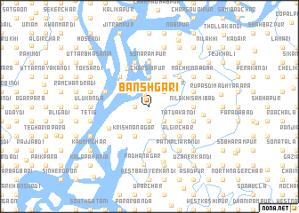 map of Bānshgāri