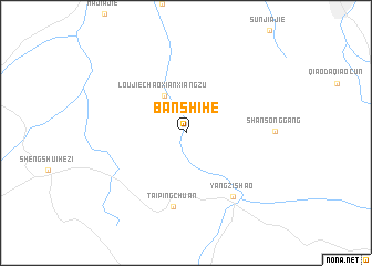 map of Banshihe