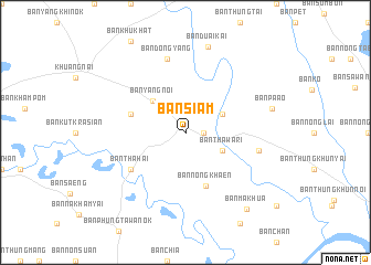 map of Ban Siam