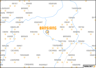 map of Bản Siang