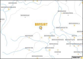 map of Ban Siat