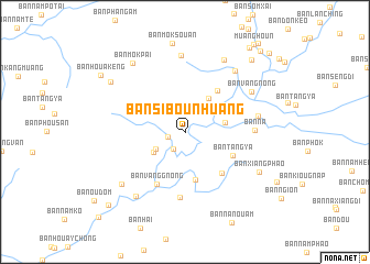 map of Ban Sibounhuang