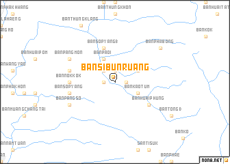 map of Ban Si Bun Ruang