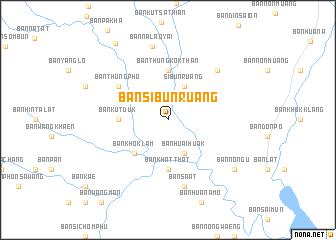 map of Ban Si Bun Ruang