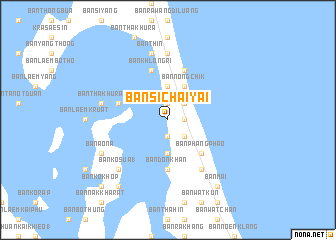 map of Ban Si Chai Yai