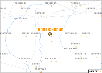 map of Ban Si Charun