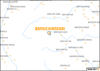 map of Ban Si Chiang Mai