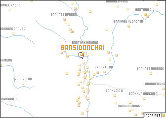 map of Ban Si Don Chai