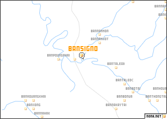 map of Ban Signo