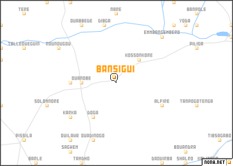 map of Bansigui