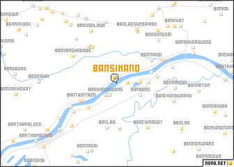 map of Ban Simano