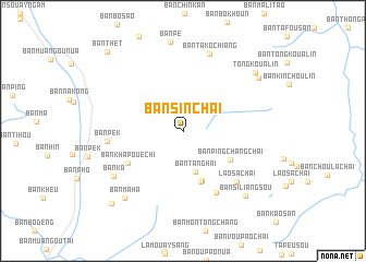 map of Ban Sinchai