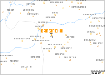map of Ban Sinchai