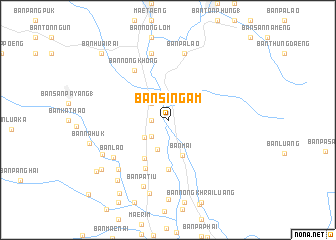 map of Ban Si Ngam
