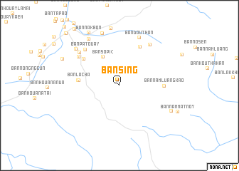 map of Ban Sing