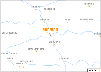 map of Ban Sing