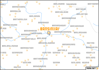 map of Ban Sinxai