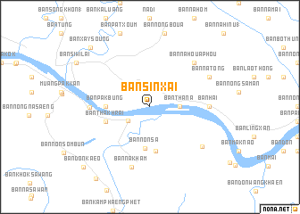 map of Ban Sinxai