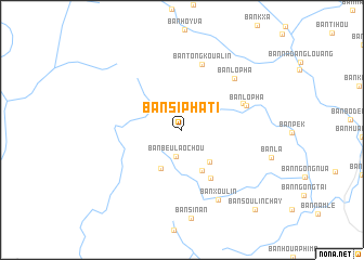 map of Ban Siphati