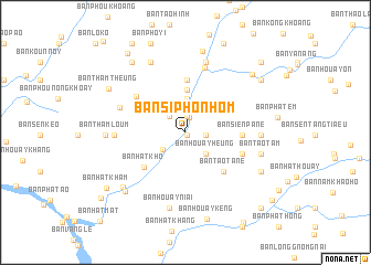 map of Ban Siphônhôm