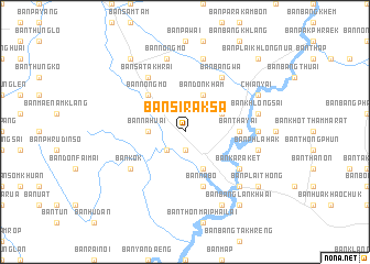 map of Ban Si Raksa